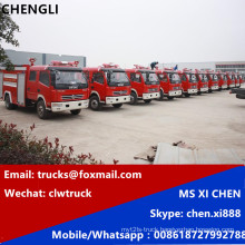 Dongfeng Dlk 4X2 LHD Water Tank Fire Fighting Truck